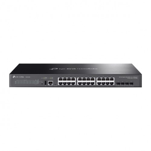 Omada 24-Port Gigabit Stackable Lite L3 Managed Switch with 4× 10G Slots